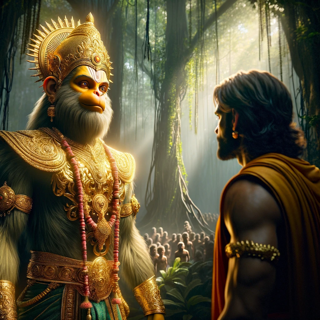 Rama and Sugriva Become Friends